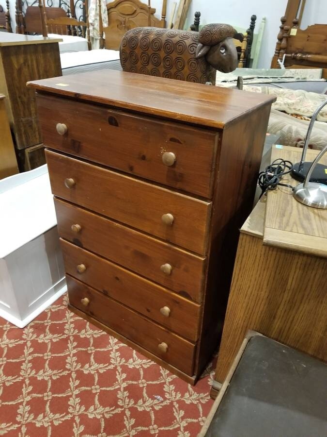 Small Solid Wood Dresser
