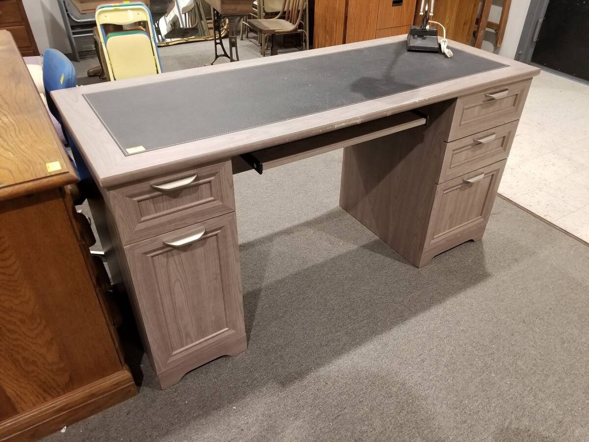 Leather Top Desk