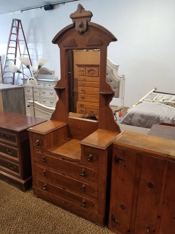 Victorian Dresser w/ Mirror