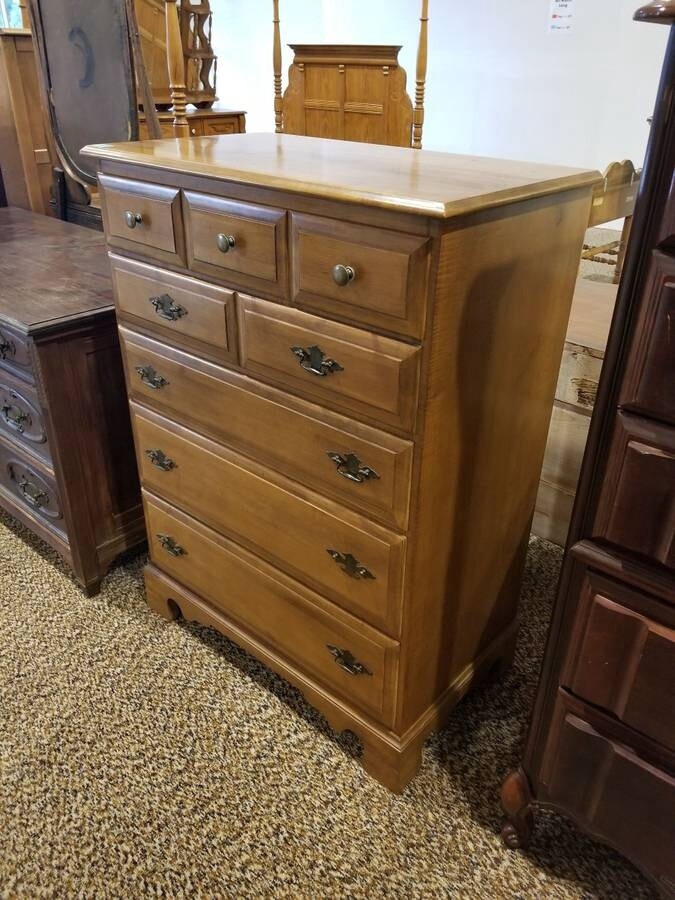 Sterling House Tall Maple Dresser