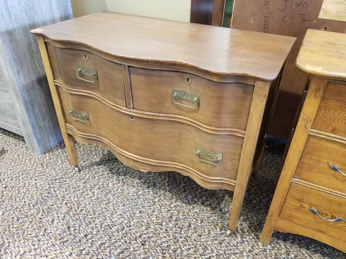Serpentine Front Dresser