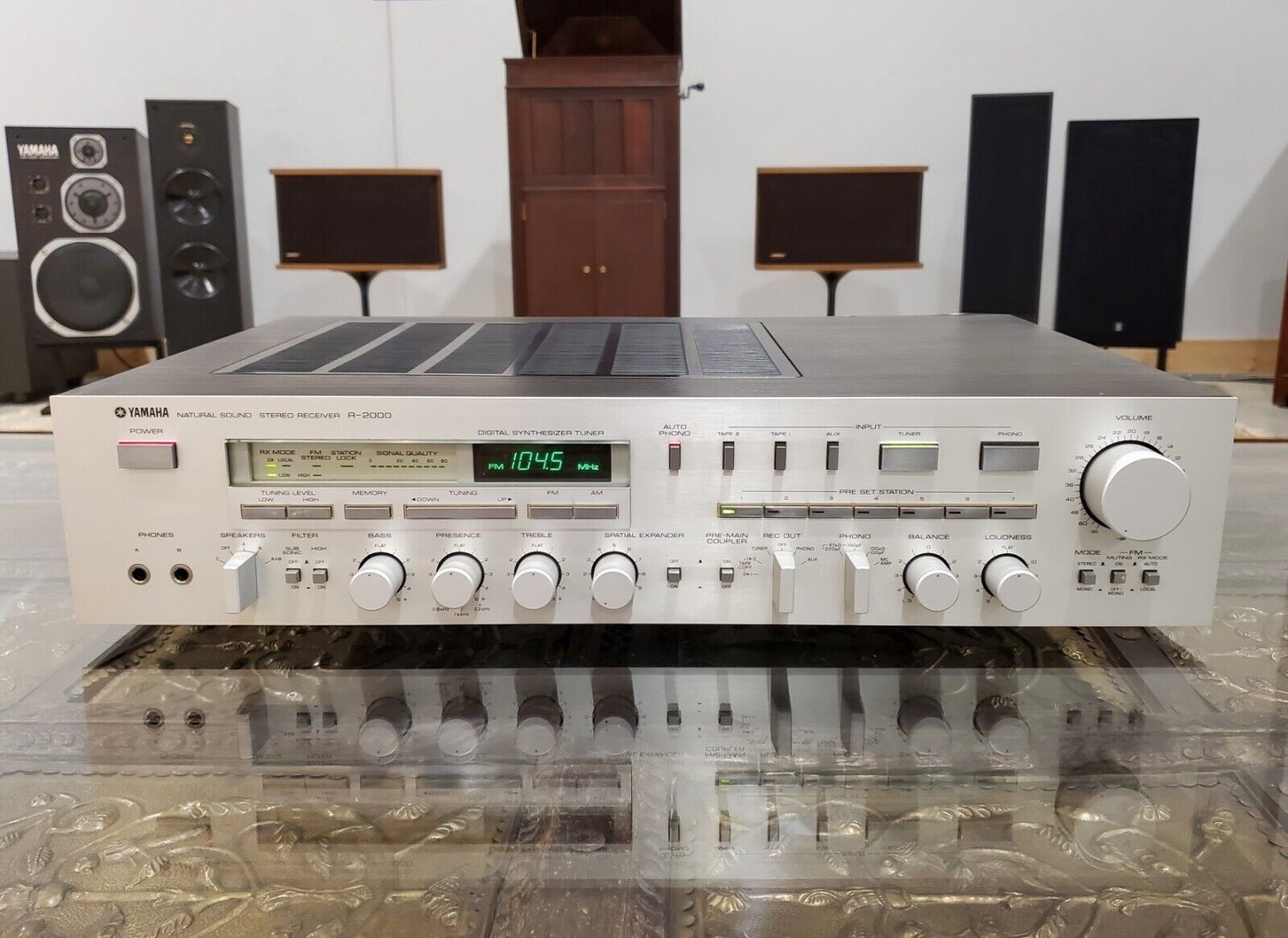Yamaha R-2000 AM/FM Stereo Receiver, 150WPC, Professionally Serviced