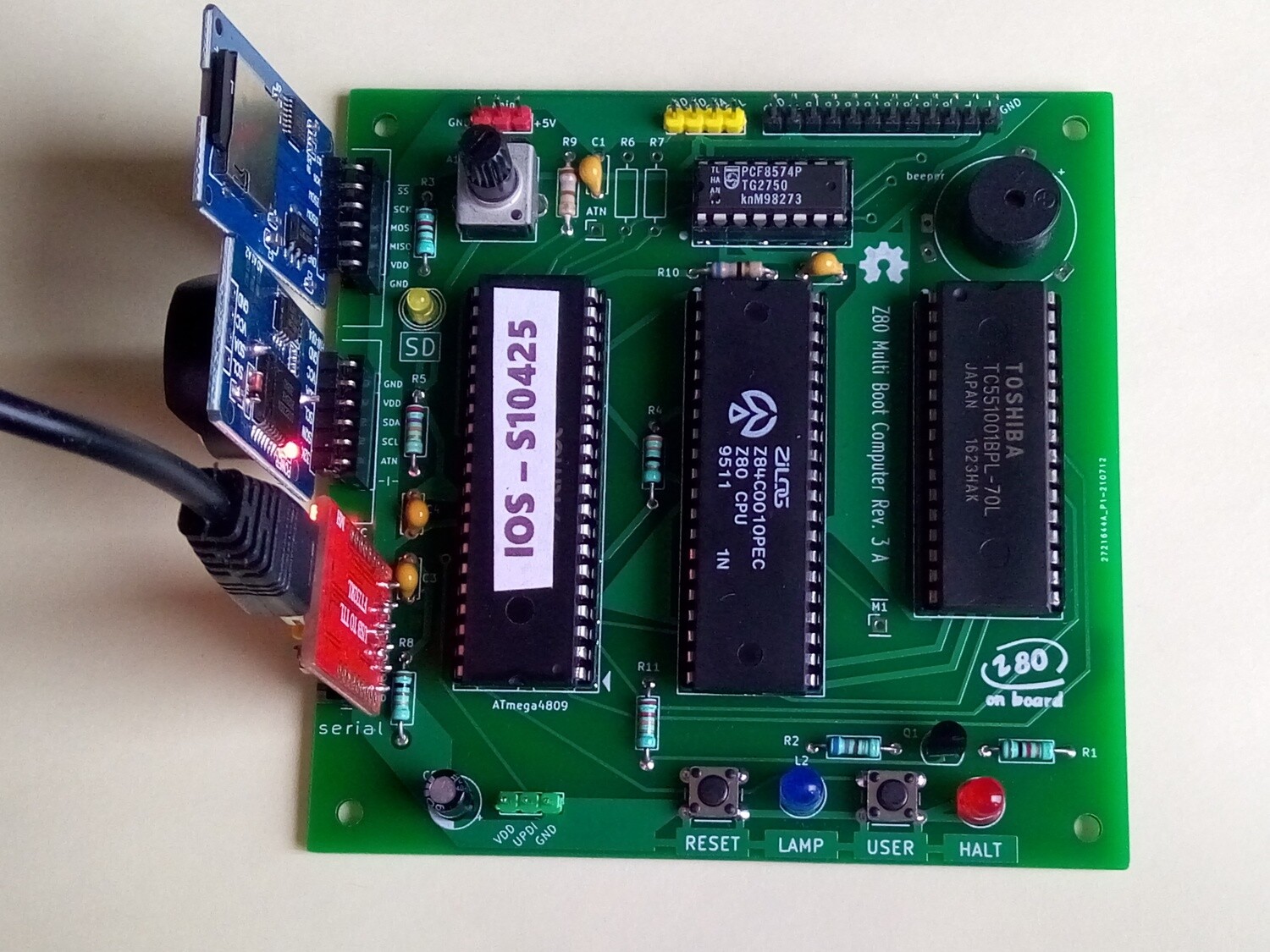 Z80-MBC3 assembled and tested