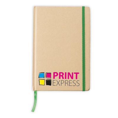 A5 Gerecycled papier notitieboek bedrukken