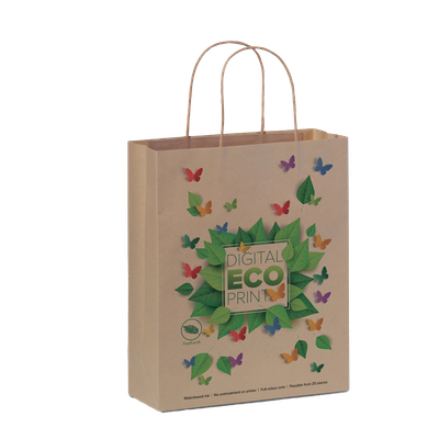 Papieren kraft tas