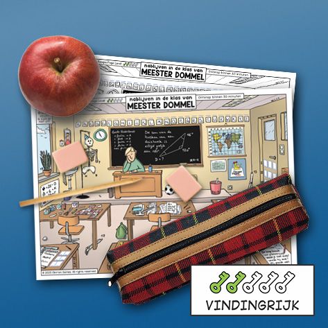 Nablijven in de klas van meester Dommel (NL) - detail 1
