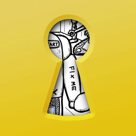 De robot workshop - detail 3