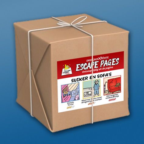 Pakket Escape Pages  - Suiker en sofa's - detail 1