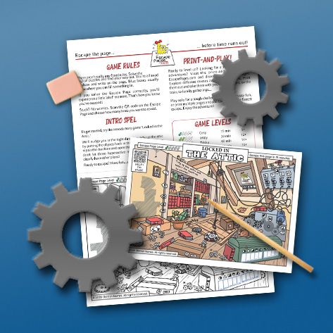 Bundle Escape Pages - Stones and Stars (EN) - View image 2