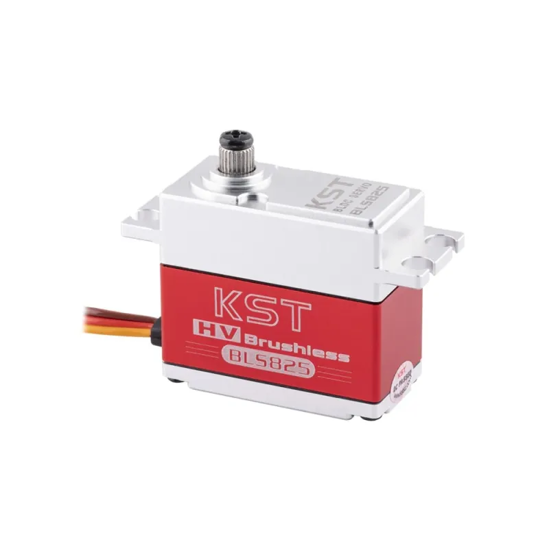 KST BLS825 V8.0 Brushless HV Metal Case Servo 35kg.cm 0.11sec/60° KST BLS825 V8.0 Brushless HV Metal Case Servo 35kg.cm 0.11sec/60°