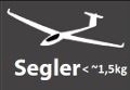Segler bis ~1,5kg