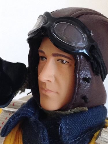 SCALE Full-Body Pilot WWII British RAF 1/8 ~ 1/7