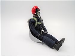 SCALE Full-Body Jet Pilot 1/7 - 1/8 Scale, 10" Thunderbirds