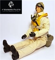 SCALE Full-Body Pilot WWII US Navy 1/8 ~ 1/7
