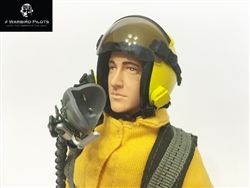 SCALE Full-Body Jet Pilot 1/7 - 1/8 Scale, 10" Gelb