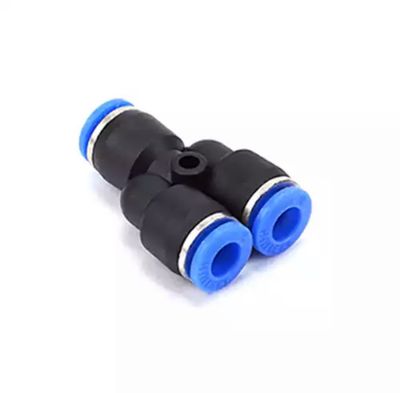 Schlauchkupplung, Y-Steckverbindung 6mm