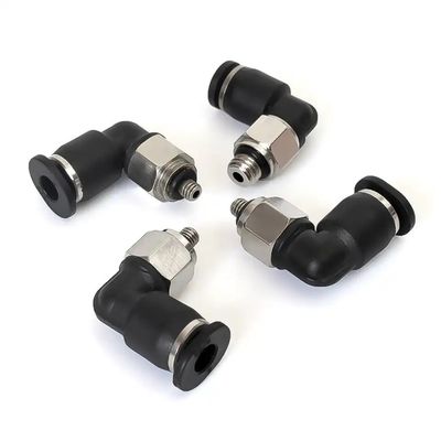 Schraub-Schnellverbinder 90° 4mm/M3