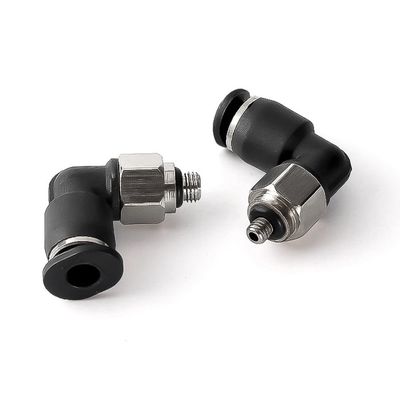 Schraub-Schnellverbinder 90° 4mm/M3