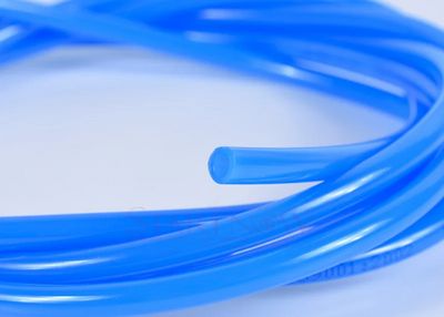 Turbinen Treibstoffschlauch, 6x4mm - 1 Meter, Polyurethan PU, Blau