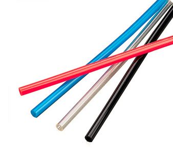 Turbinen Treibstoffschlauch, 4x2.5mm - 1 Meter, Polyurethan PU, Klar