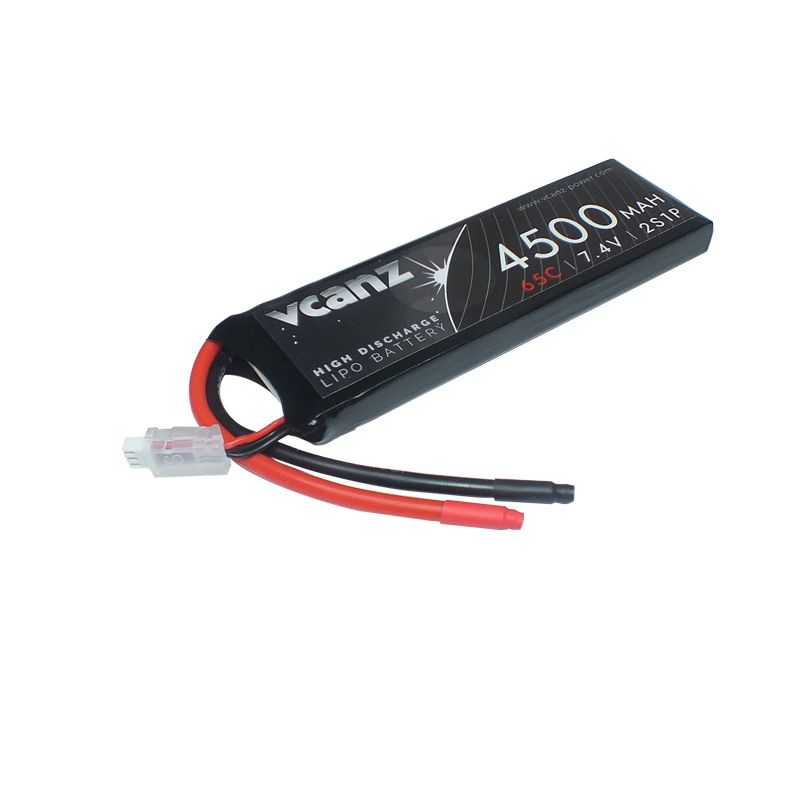 Vcanz 2S 7.4V 4500mAh 65-130C Graphene Lipo RC-Akku