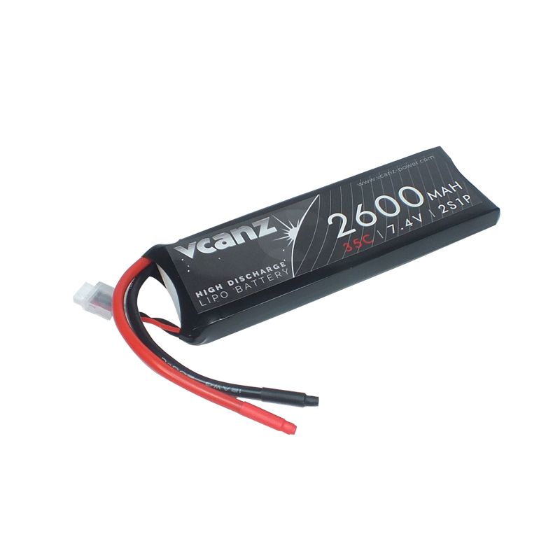 Vcanz 2S 7.4V 2600mAh 35-70C Lipo RC-Akku