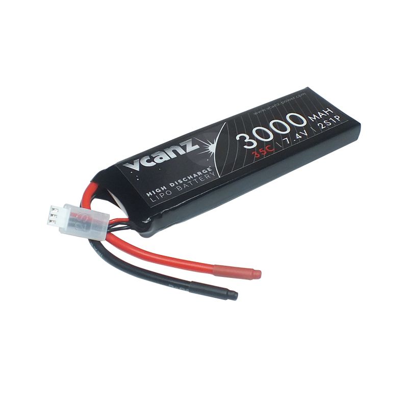 Vcanz 2S 7.4V 3000mAh 35-70C Lipo RC-Akku