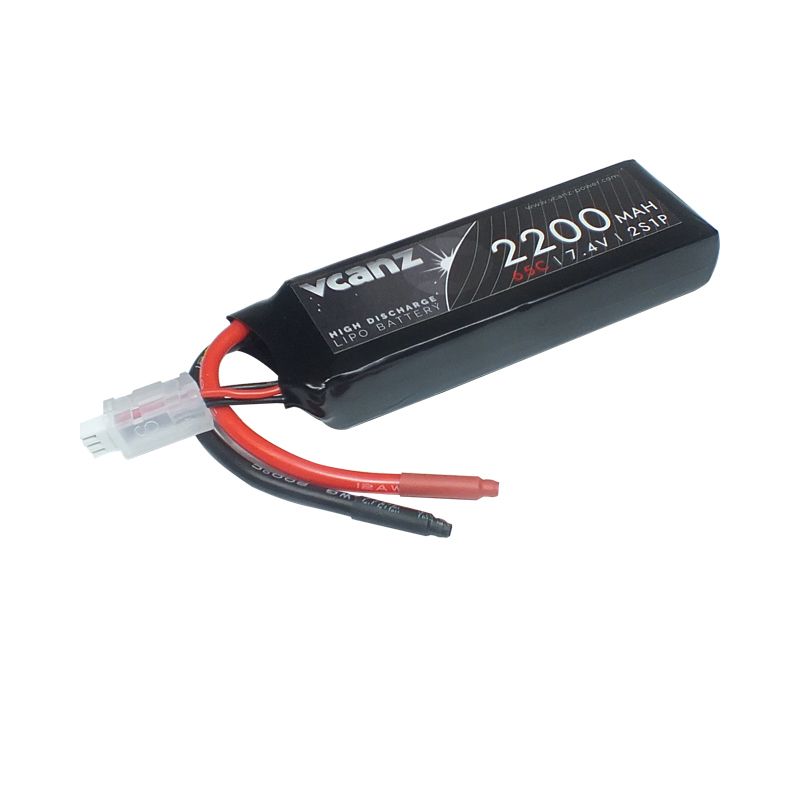 Vcanz 2S 7.4V 2200mAh 65-130C Graphene Lipo RC-Akku