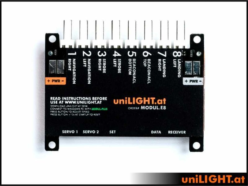 uniLIGHT Modul E8, PLUS