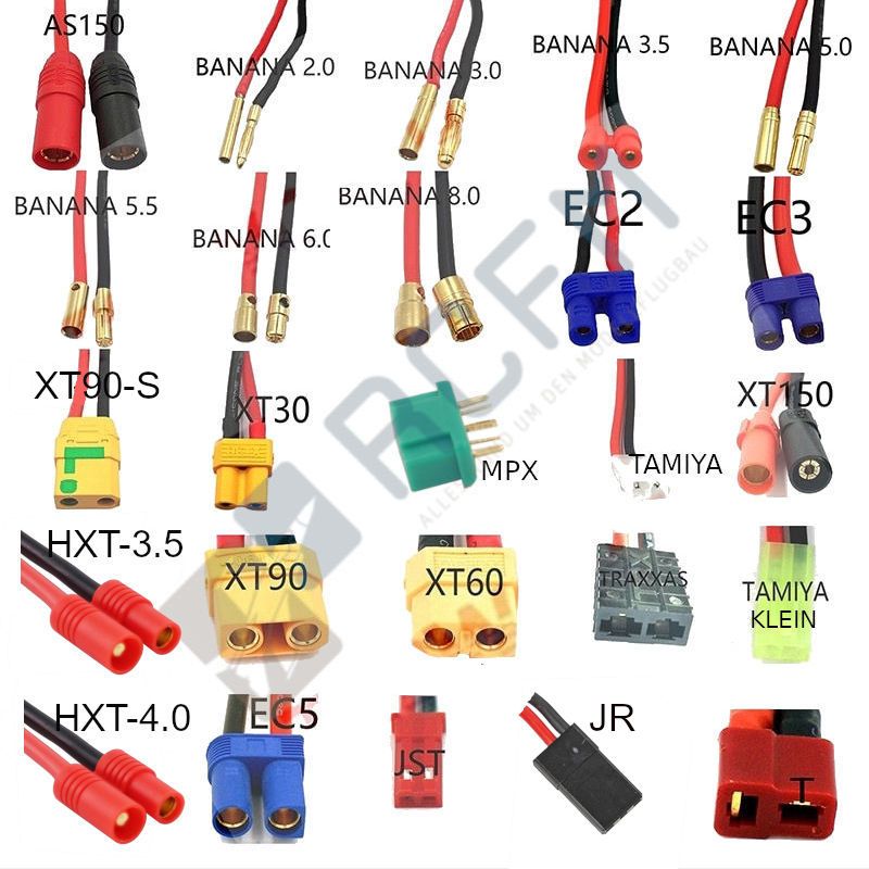 Vcanz 4S 14.8V 2600mAh 45-90C Lipo RC-Akku