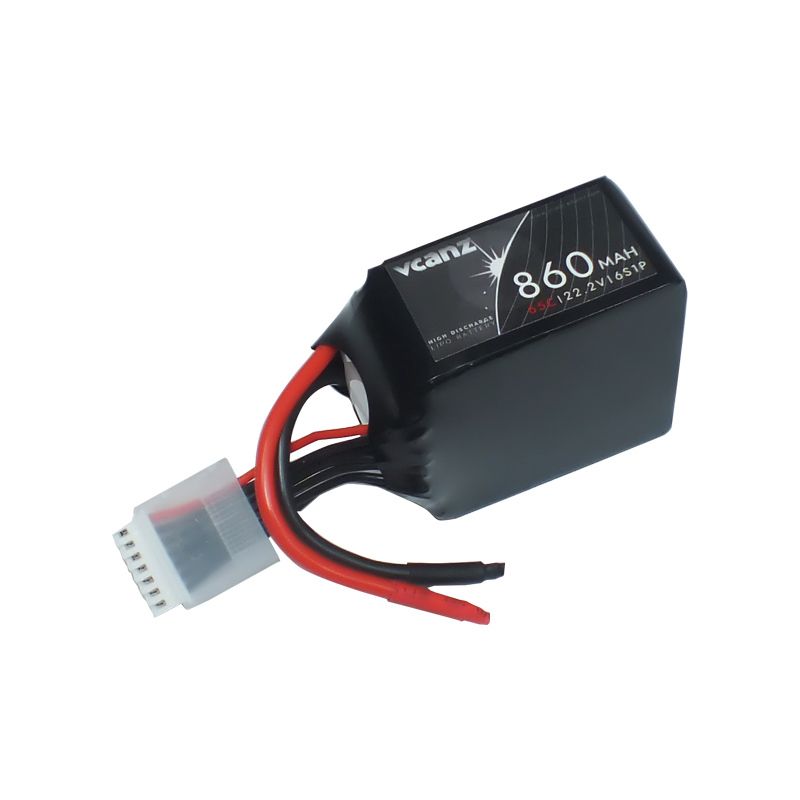 Vcanz 6S 22.2V 860mAh 65-130C Graphene Lipo RC-Akku