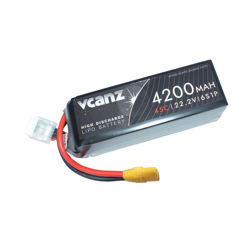 Vcanz 6S 22.2V 4200mAh 45-90C Lipo RC-Akku