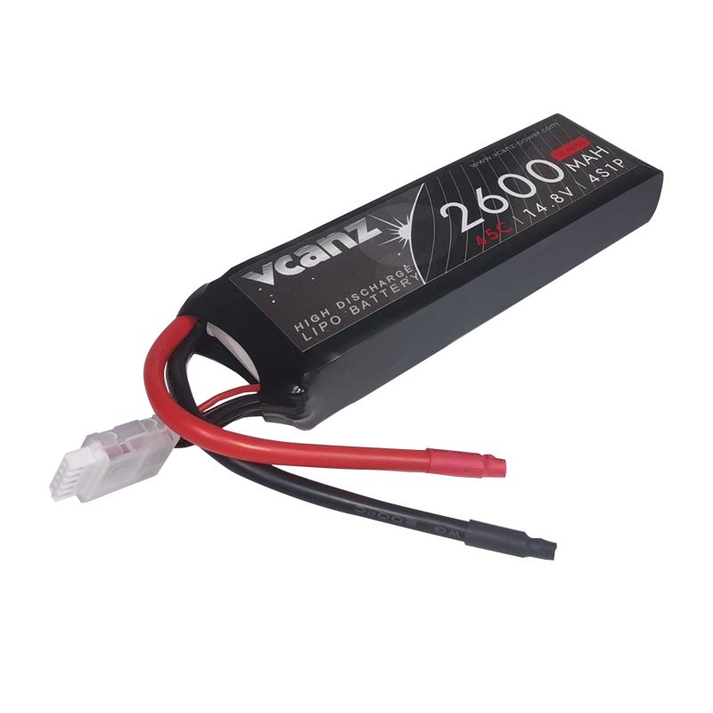 Vcanz 4S 14.8V 2600mAh 45-90C Lipo RC-Akku