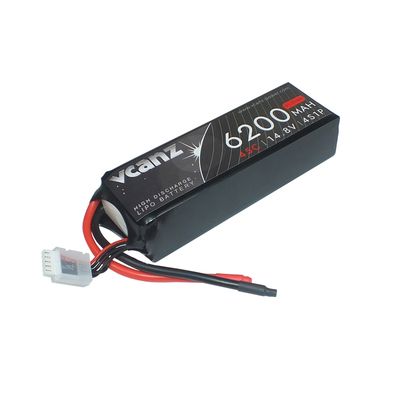 Vcanz 4S 14.8V 6200mAh 45-90C Lipo RC-Akku Vcanz 4S 14.8V 6200mAh 45-90C Lipo RC-Akku