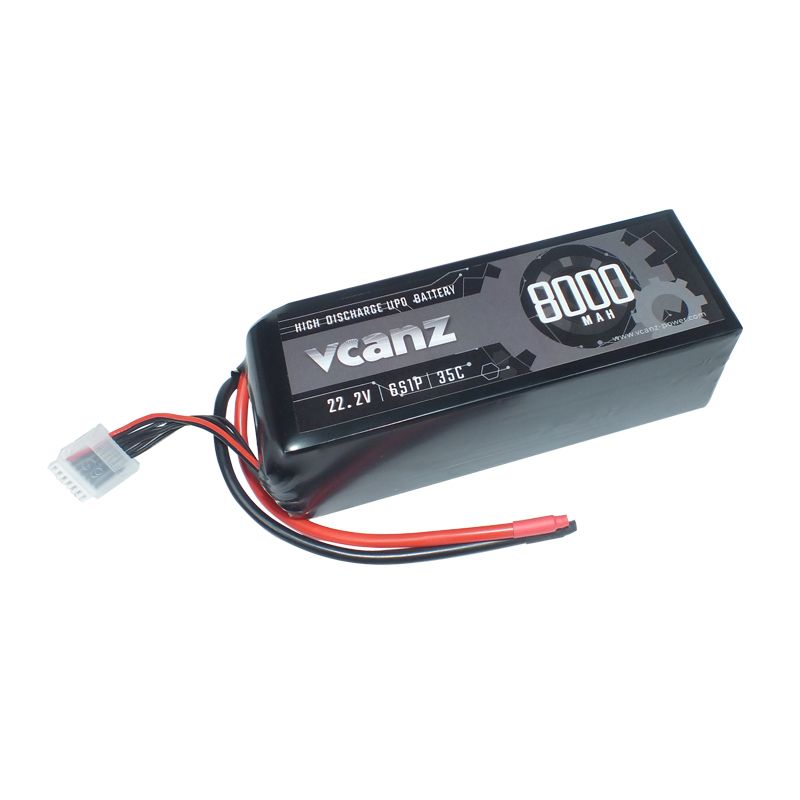 Vcanz 6S 22.2V 8000mAh 35-70C Lipo RC-Akku
