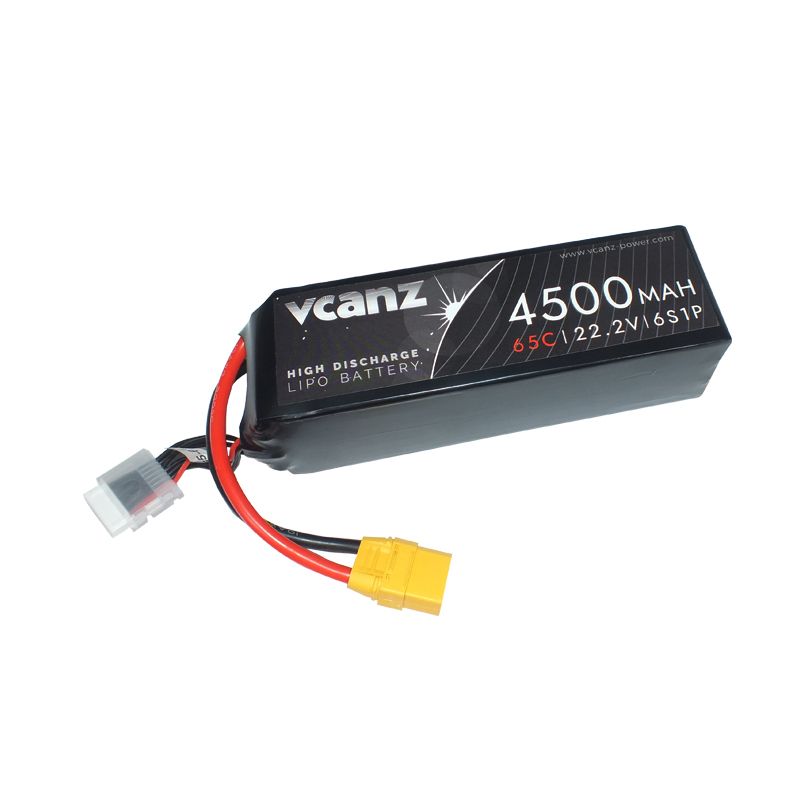 Vcanz 6S 22.2V 4500mAh 65-130C Graphene Lipo RC-Akku