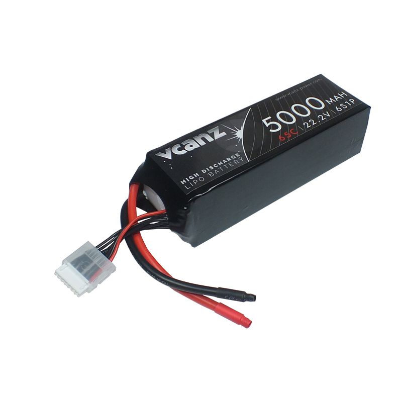 Vcanz 6S 22.2V 5000mAh 65-130C Graphene Lipo RC-Akku