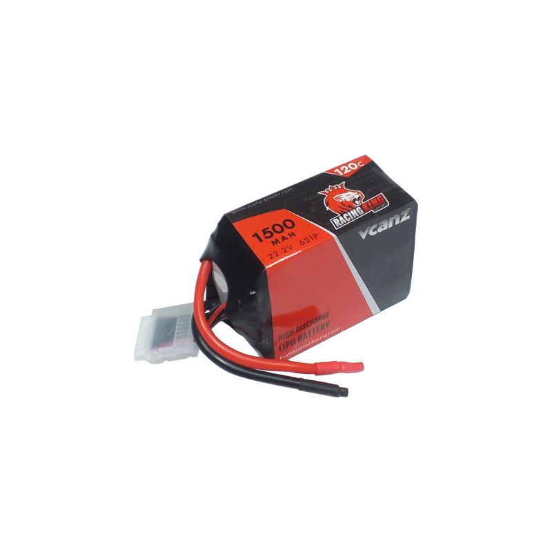 Vcanz Racing King 1500mAh 120-240C 22.2V 6S LiPo Akku