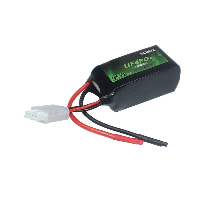 Vcanz LiFePo4 Akku 3S/9.9V, 850mAh 25C