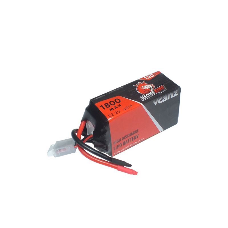 Vcanz Racing King 1800mAh 120-240C 22.2V 6S LiPo Akku