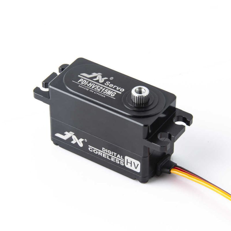 JX Servo PDI-HV5215MG Low Profile, Digital, HV, Coreless, 20mm, 15.6kg/cm, 0.07sec JX Servo PDI-HV5215MG Low Profile, Digital, HV, Coreless, 20mm, 15.6kg/cm, 0.07sec