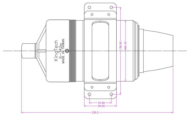 KingTech K-142G4+ Turbine