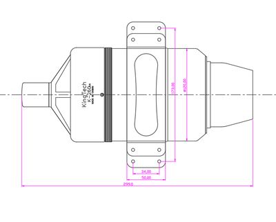 KingTech K-260G4+ Turbine