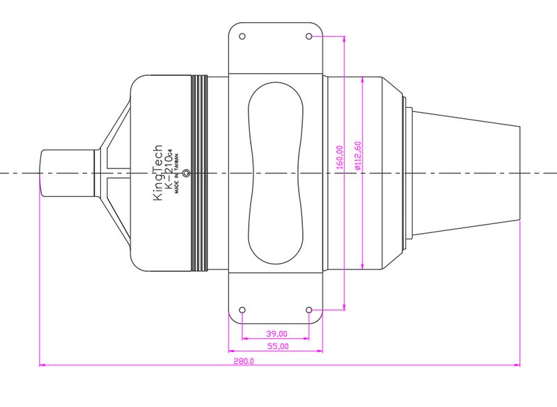 KingTech K-210G4+ Turbine