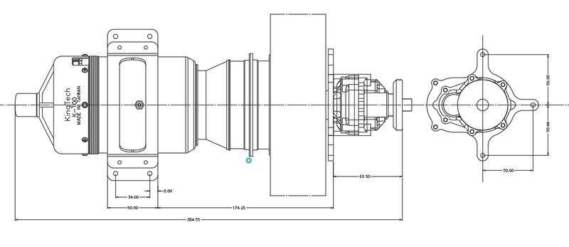 KingTech K-100TPG4+ Turbine (Turboprop)