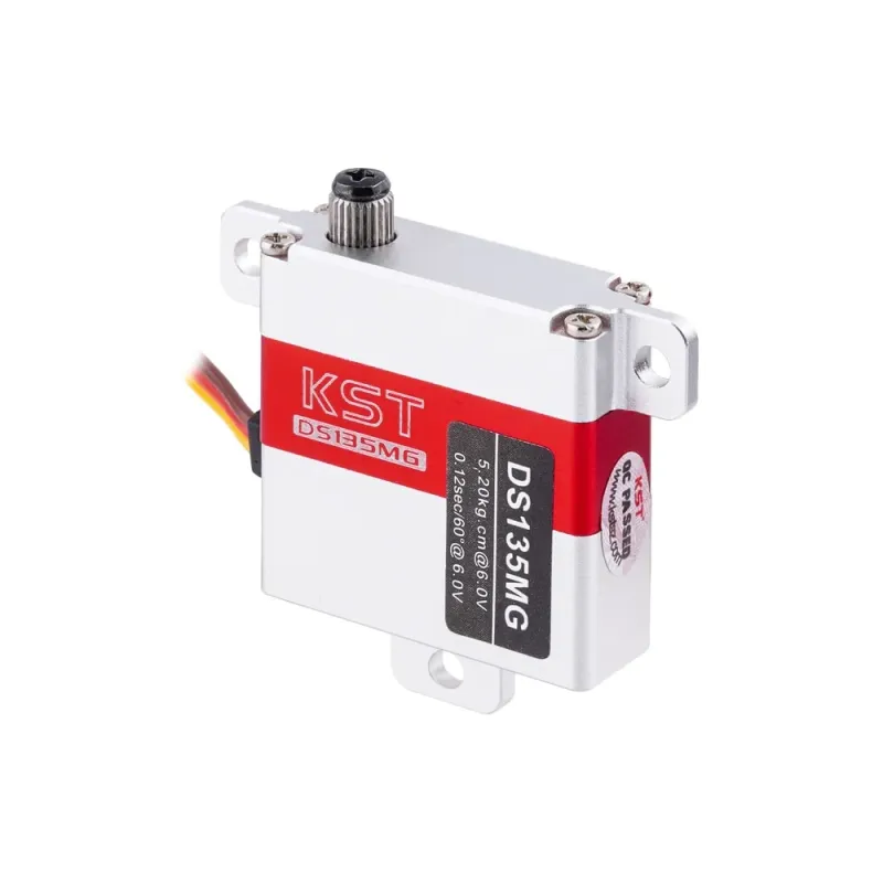 KST DS135MG Digital Metal Gear Servo 10mm 5.2kg 0.12sec KST DS135MG Digital Metal Gear Servo 10mm 5.2kg 0.12sec