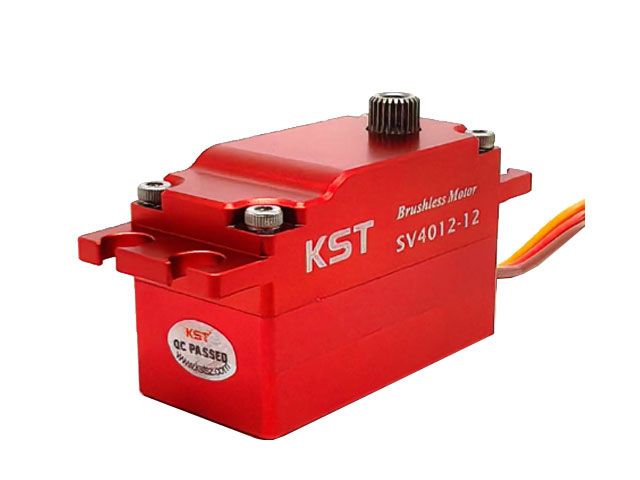 KST SV4012-12 12.0V 42kg/0.1s 4-Pole Brushless Low-Profile Servo KST SV4012-12 12.0V 42kg/0.1s 4-Pole Brushless Low-Profile Servo