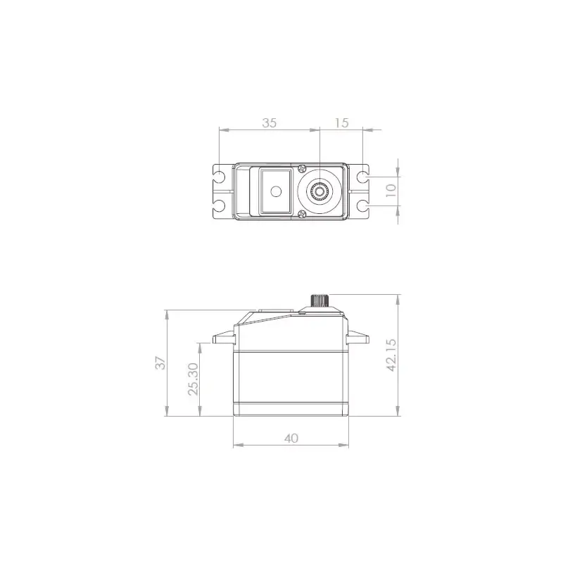 MKS-DS9910 Digital Servo XJ Serie - Jet Serie, 20mmm, 26 kg/cm