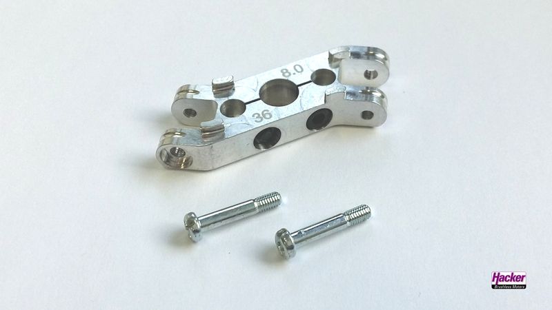 Mittelstück versetzt für Turbospinner