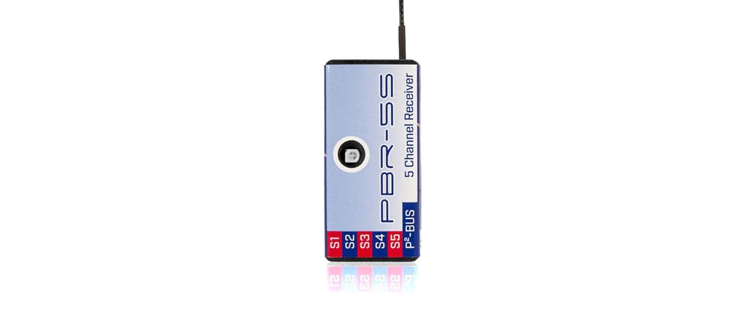 PBR-5S 5 Kanal 2.4GHz Micro-Empfänger PBR-5S 5 Kanal 2.4GHz Micro-Empfänger